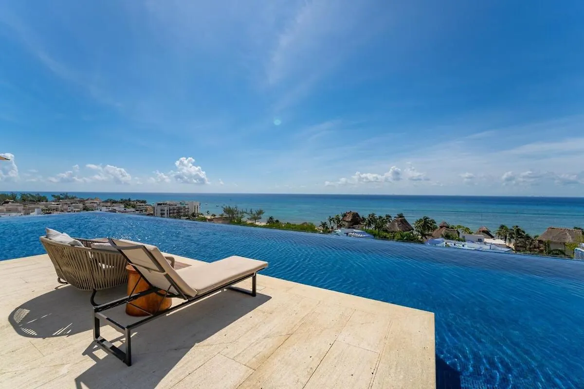 Apartment Marila Brand New Best Infinity Pool Sea View Playa del Carmen