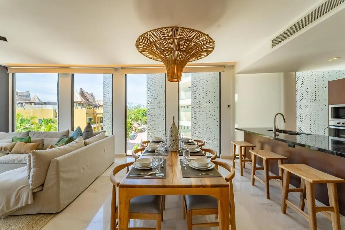 Marila Brand New Best Infinity Pool Sea View Playa del Carmen Apartment