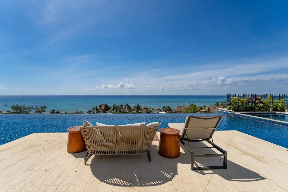 Apartment Marila Brand New Best Infinity Pool Sea View Playa del Carmen Mexico