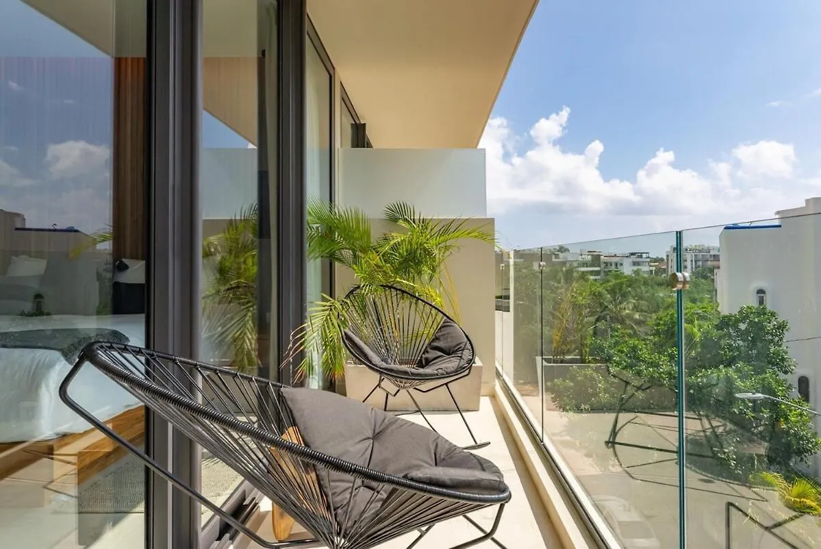 Marila Brand New Best Infinity Pool Sea View Playa del Carmen Apartment