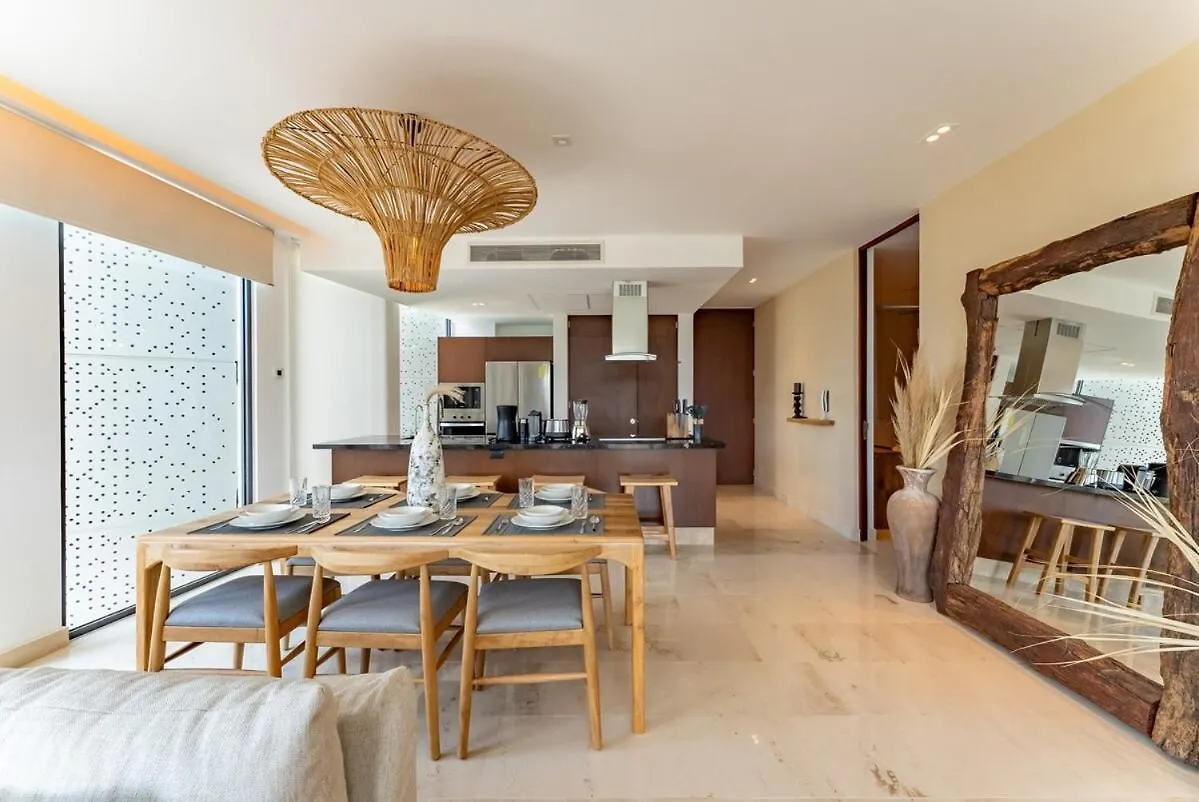 Apartment Marila Brand New Best Infinity Pool Sea View Playa del Carmen Mexico