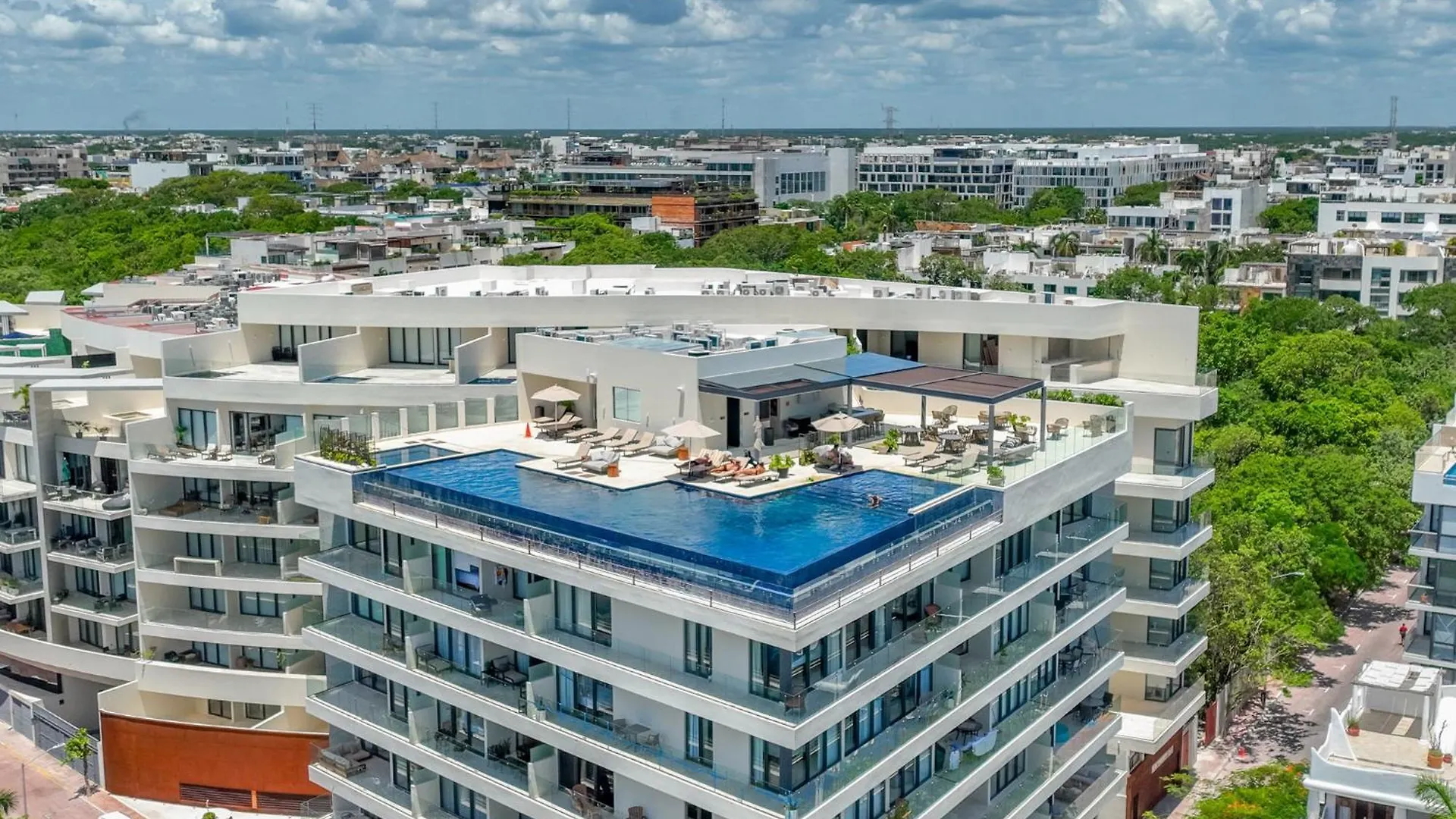 Apartmán Marila Brand New Best Infinity Pool Sea View Playa del Carmen