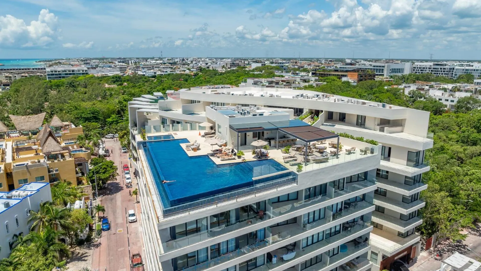 Marila Brand New Best Infinity Pool Sea View Playa del Carmen Apartmán
